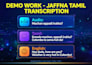 do sri lankan tamil data annotation and transcription